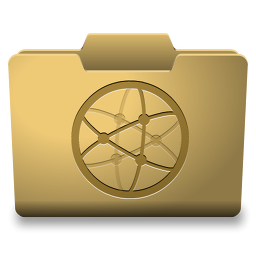 Yellow Network Icon 256x256 png